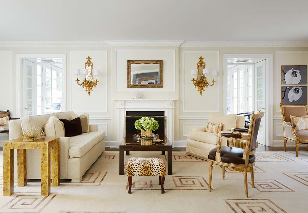 A living room designed by Shelley Johnstone